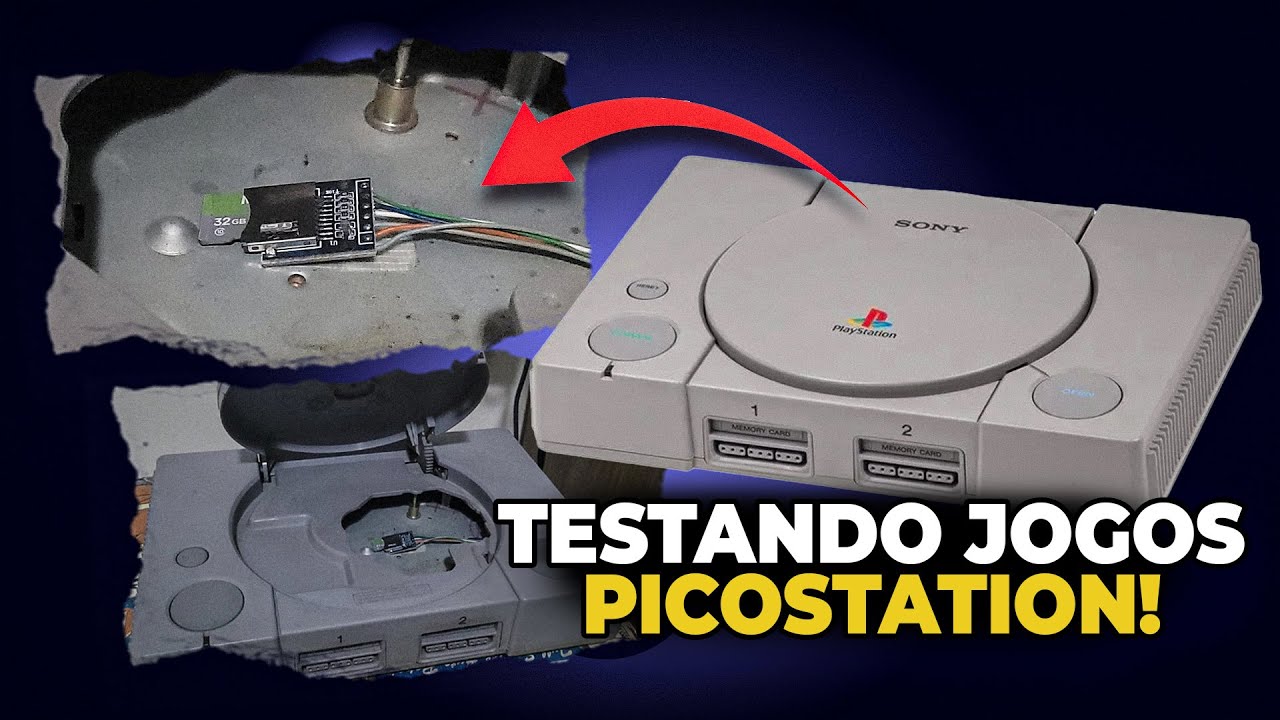 PRESTA OU NÃO? - Testando jogos de PS1 com PicoStation