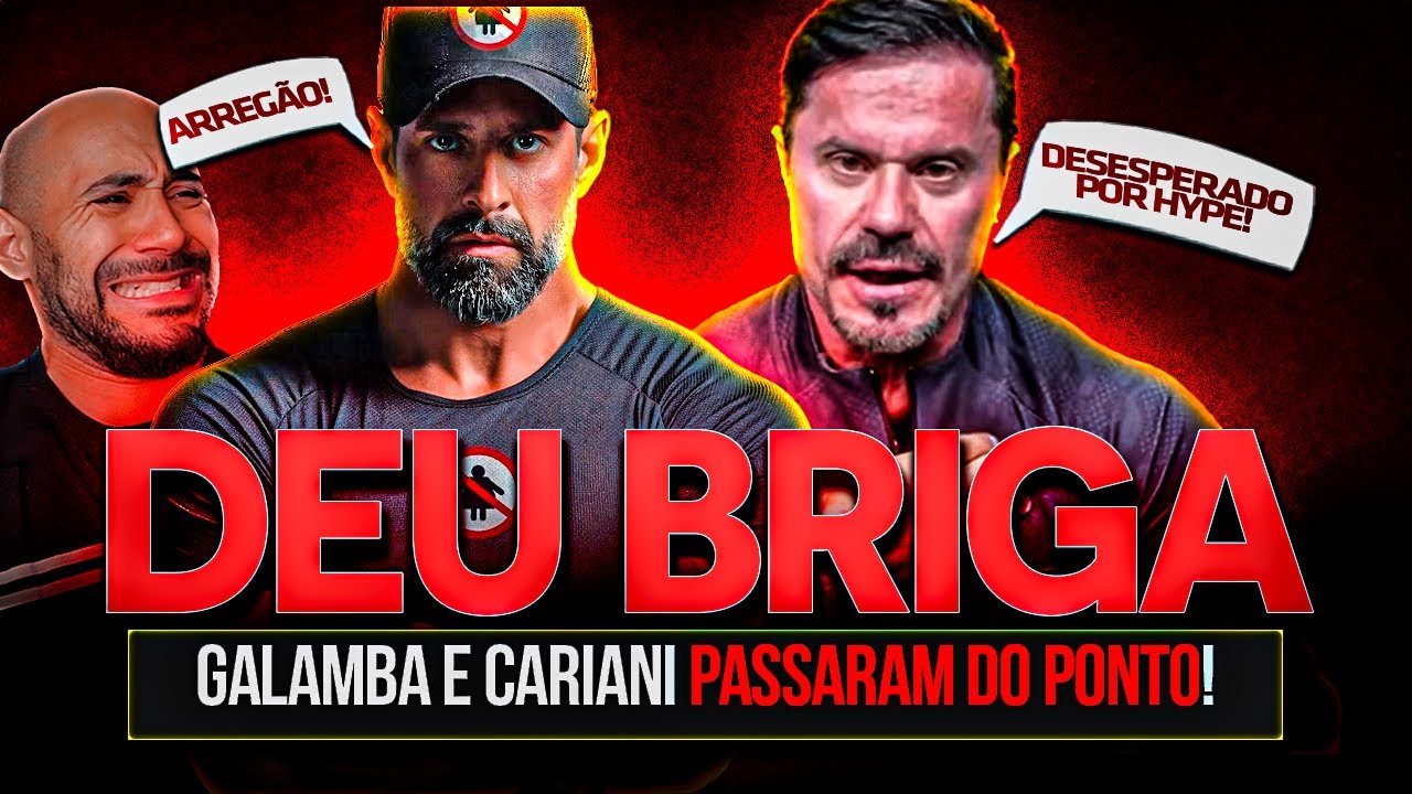 CARIANI PERDE A PACIÊNCIA COM GUTO GALAMBA E A TRETA PIORA!