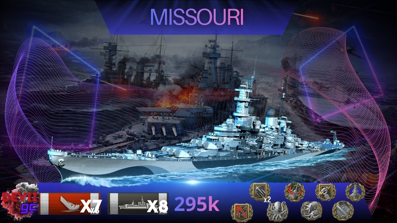 Missouri 💥 Цьому лінкору і досі немає рівних на 295k💥