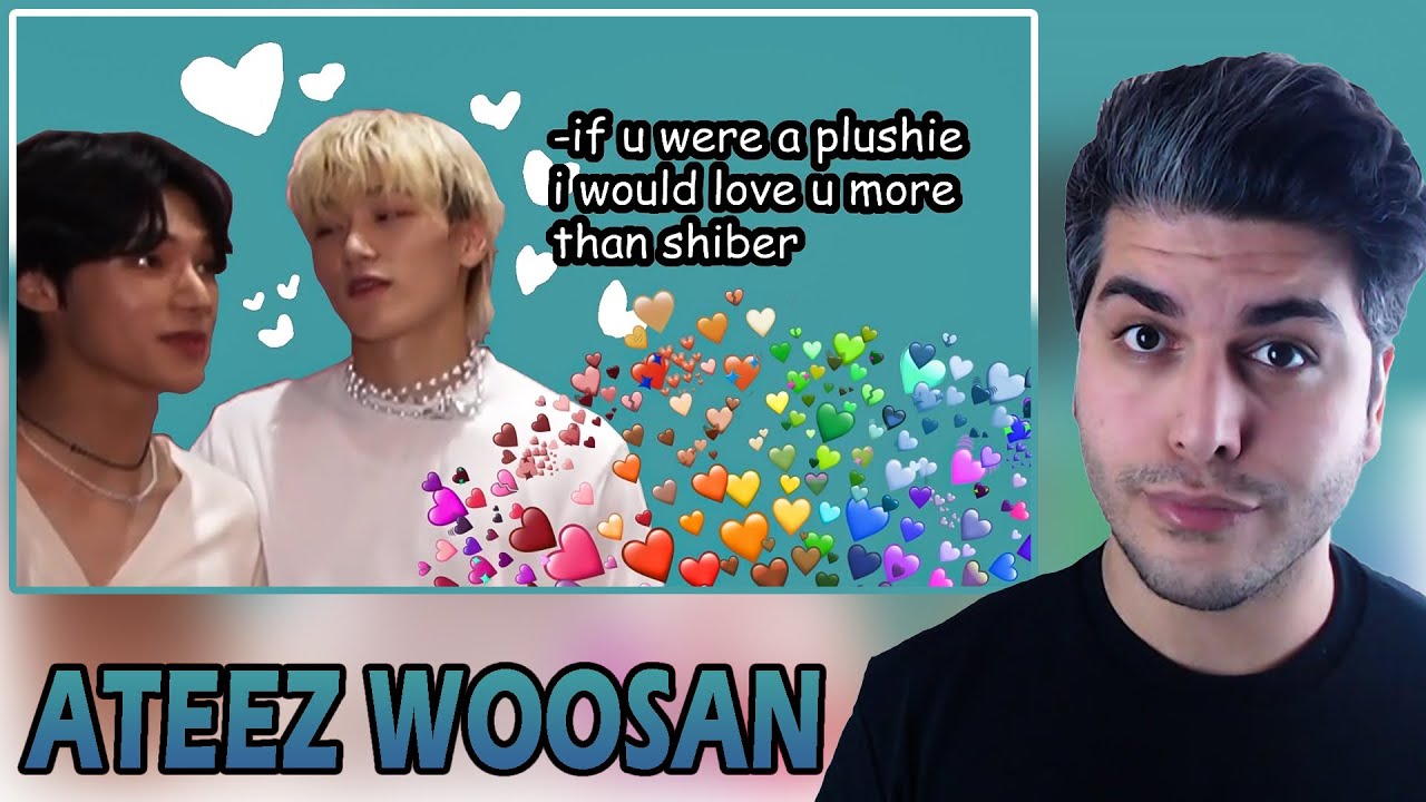 ATEEZ | WOOSAN being WOOSAN right in front of everyones salads 🥗💅 REACTION | KPOP TEPKİ