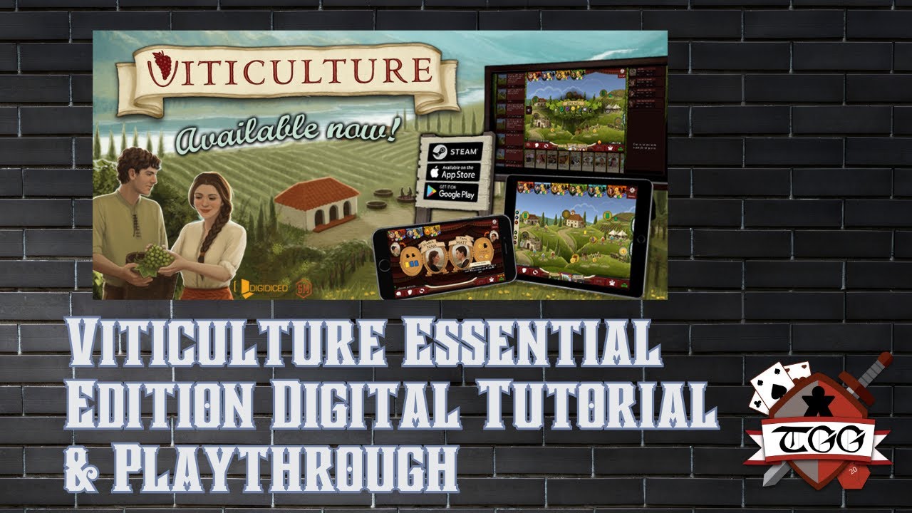 Цифровое руководство и прохождение игры Viticulture Essential Edition | Руководство по базовой игре
