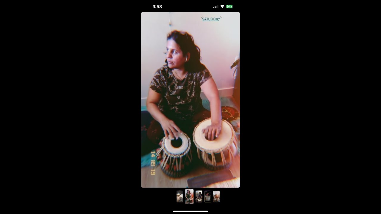 Daily Tabla Practice with Swati