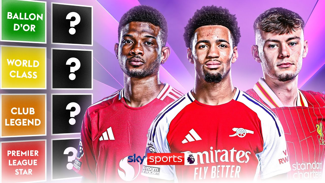 Ranking the Premier League's BEST Future Stars 🌟 | EA SPORTS FC 25
