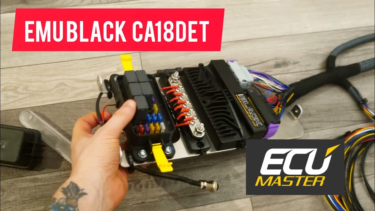 emu black ca18det Kabelbaum anfertigen | Nissan 200sx s13 | 240sx | 180sx
