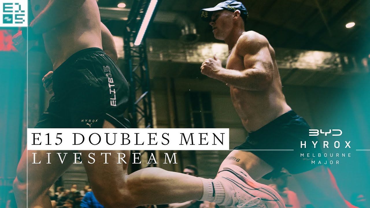 🔴 LIVE | ELITE 15 PRO DOUBLES MEN | HYROX MELBOURNE MAJOR