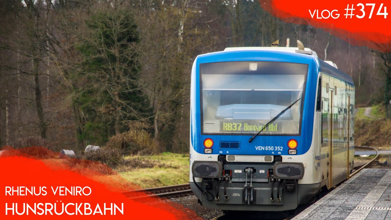 Mit RHENUS VENIRO auf der HUNSRÜCKBAHN | TripReport | Vlog 374