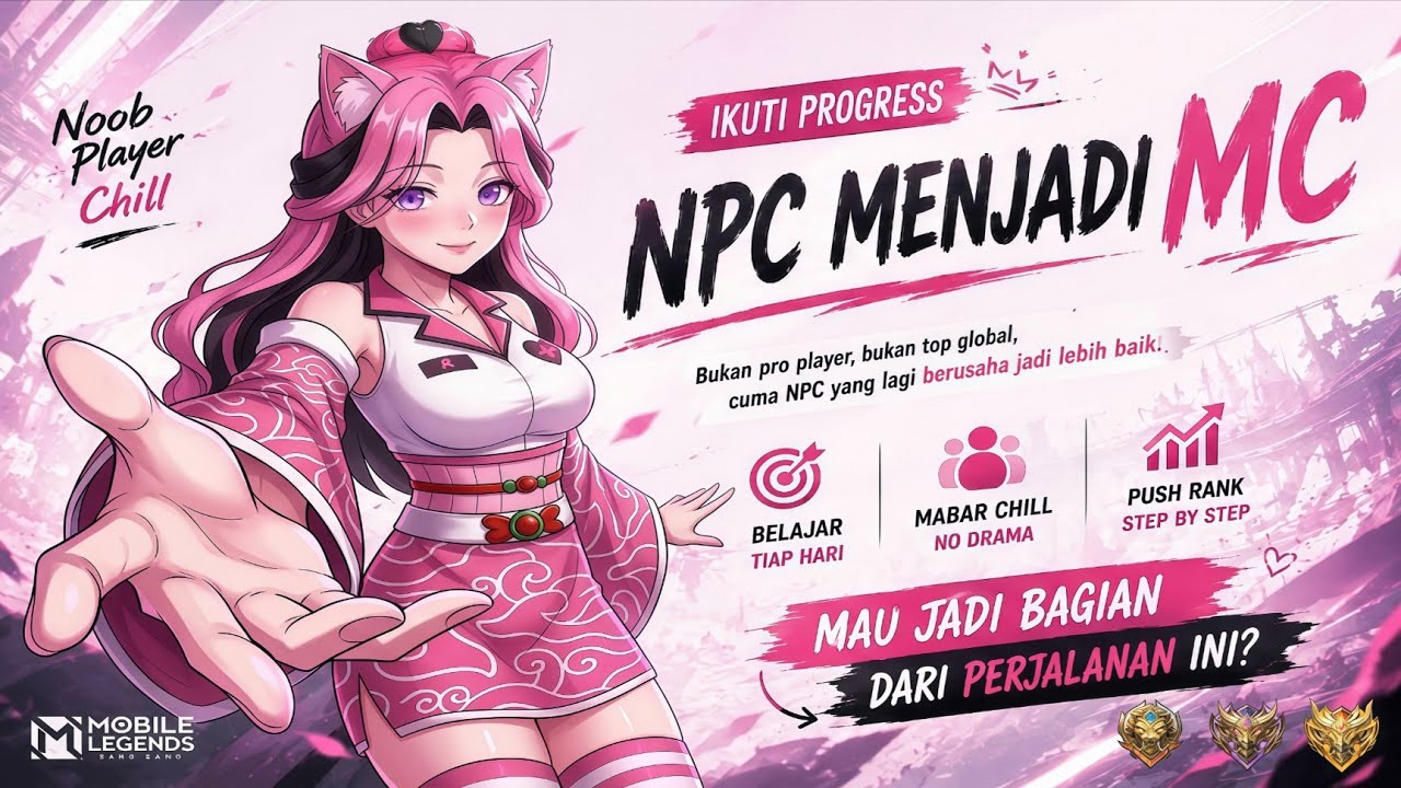 MLBB Chill Stream 🎮 | Main Santai Sambil Ngobrol - NPC MLBB [#02]