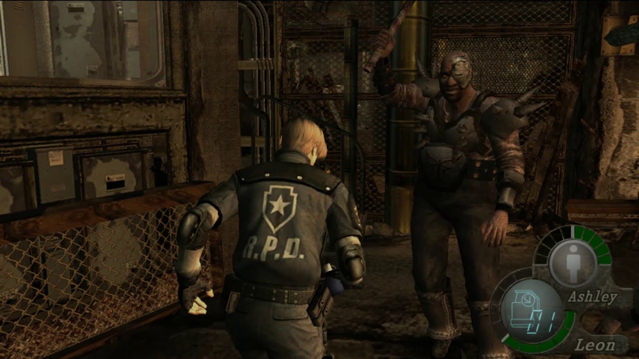 RE4 Wrecking ball room glitchless speed strat (no damage, 1 flash)