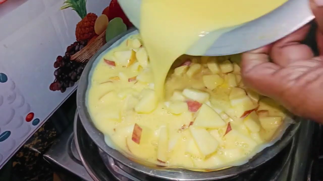 Creamy Apple Banana Nuts Delight 😋#food   #sweetrecipe##easyrecipe 😍