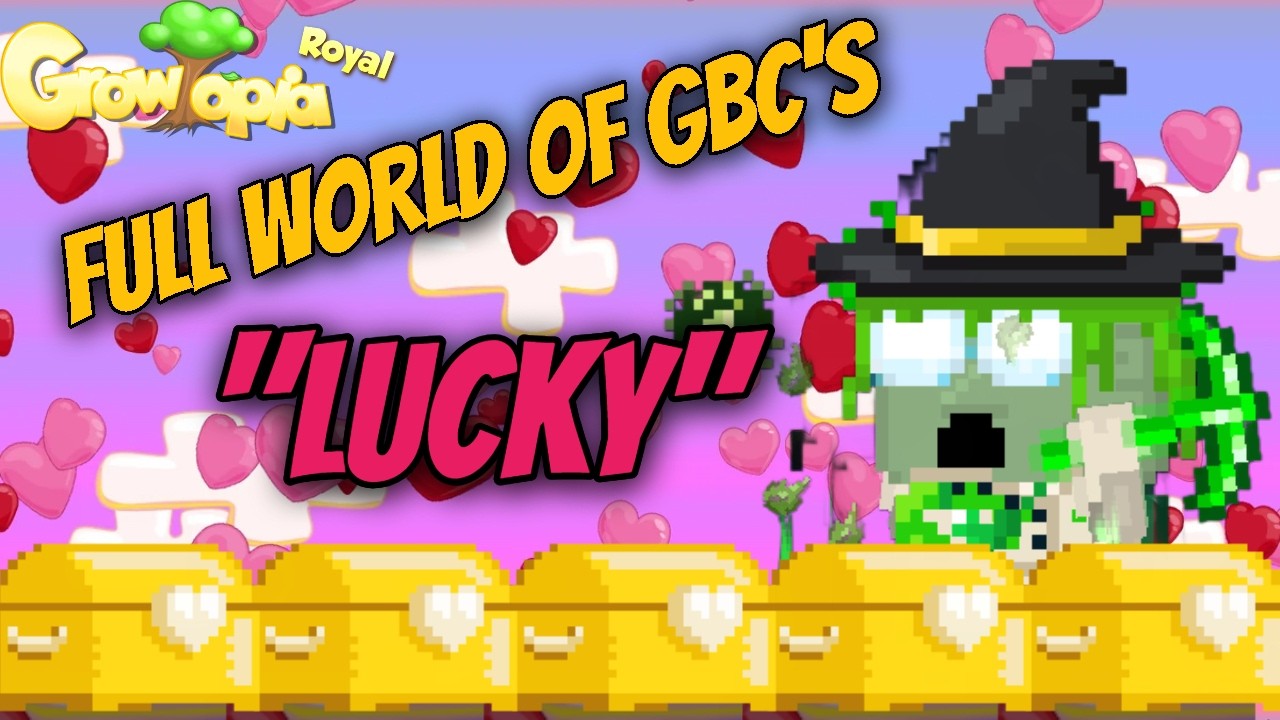 Full World Of GBC's! Valentine Week Finally Here! Growtopia ROYALGTPS!