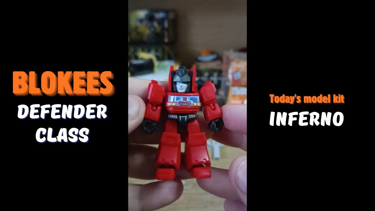 Blokees Transformers Defender Version 02 Inferno