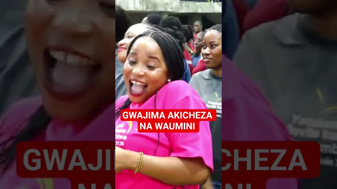 GWAJIMA AKICHEZA NA WAUMINI WAKE KANISANI