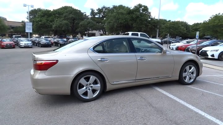 2012 Lexus LS 460 Austin, Georgetown, Round Rock, San Marcos, Bastrop, TX LS1083A