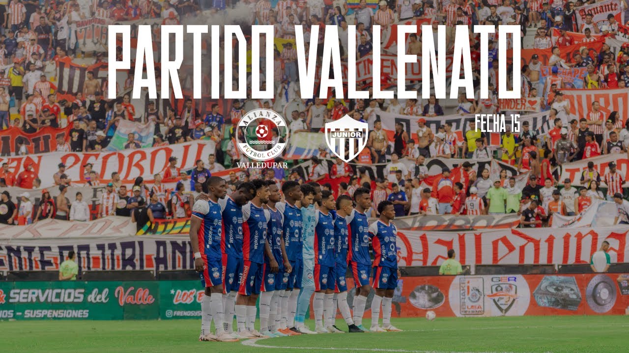 Dia de Partido Alianza Valledupar  Vs Junior de Barranquilla