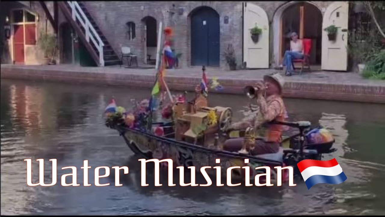 Famous Water Musician in Netherland Canals