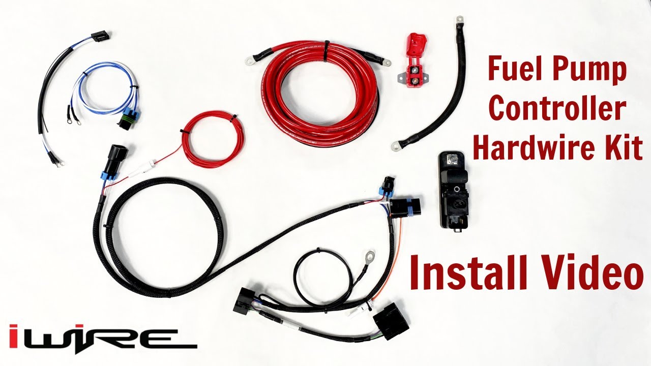 iWire Fuel Pump Controller Hardwire Kit Install Video - Single Pump Kit
