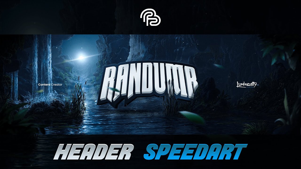 Randumb Twitter Header - Speedart By BuffetDZN