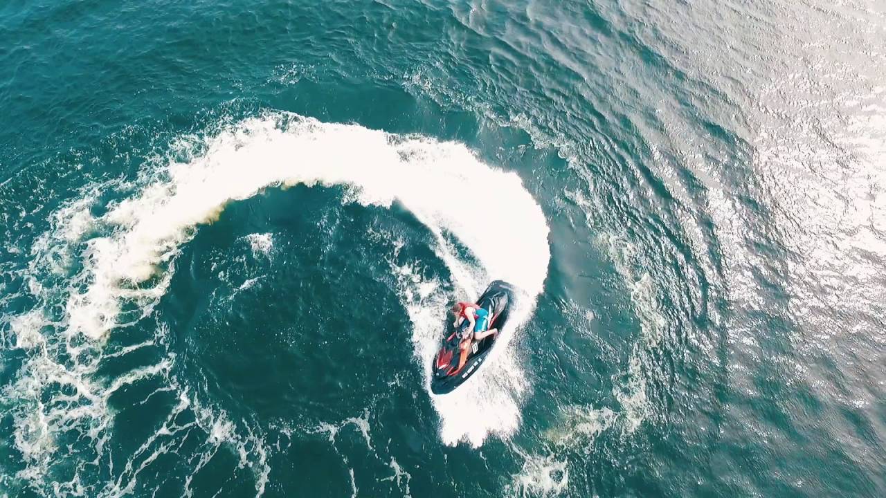 Drone Chasing Jetski | SeaDoo RXP-X 260 | DJI Phantom 3