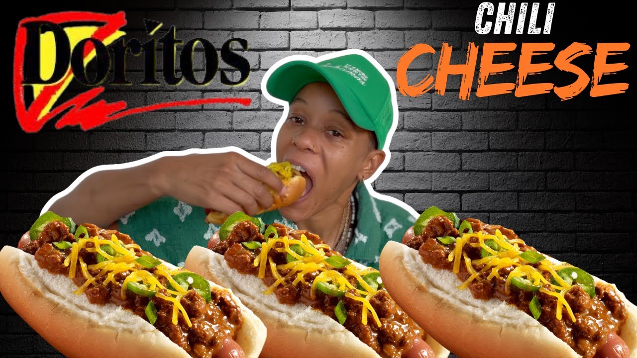 ASMR MUKBANG GIANT CHILI CHEESE DOGS , CHILI CHEESE NACHOS EATING