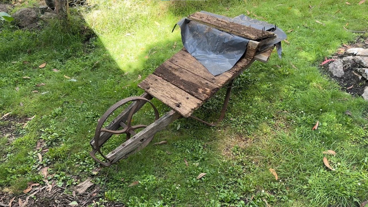 Wheelbarrow Herb Garden Rebuild and Veggie Garden Summer Tour