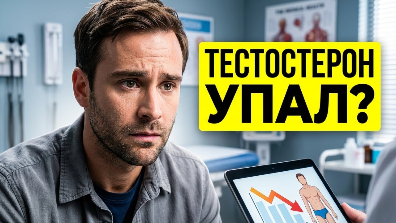 📉 Признаки снижения тестостерона: как понять, что гормон упал?