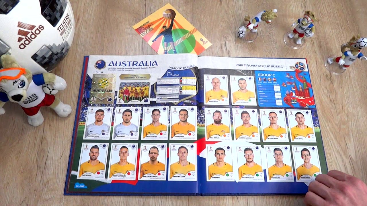 2018 World Cup Russia Panini 100% Complet + Update Set + Personal Sticker My Panini