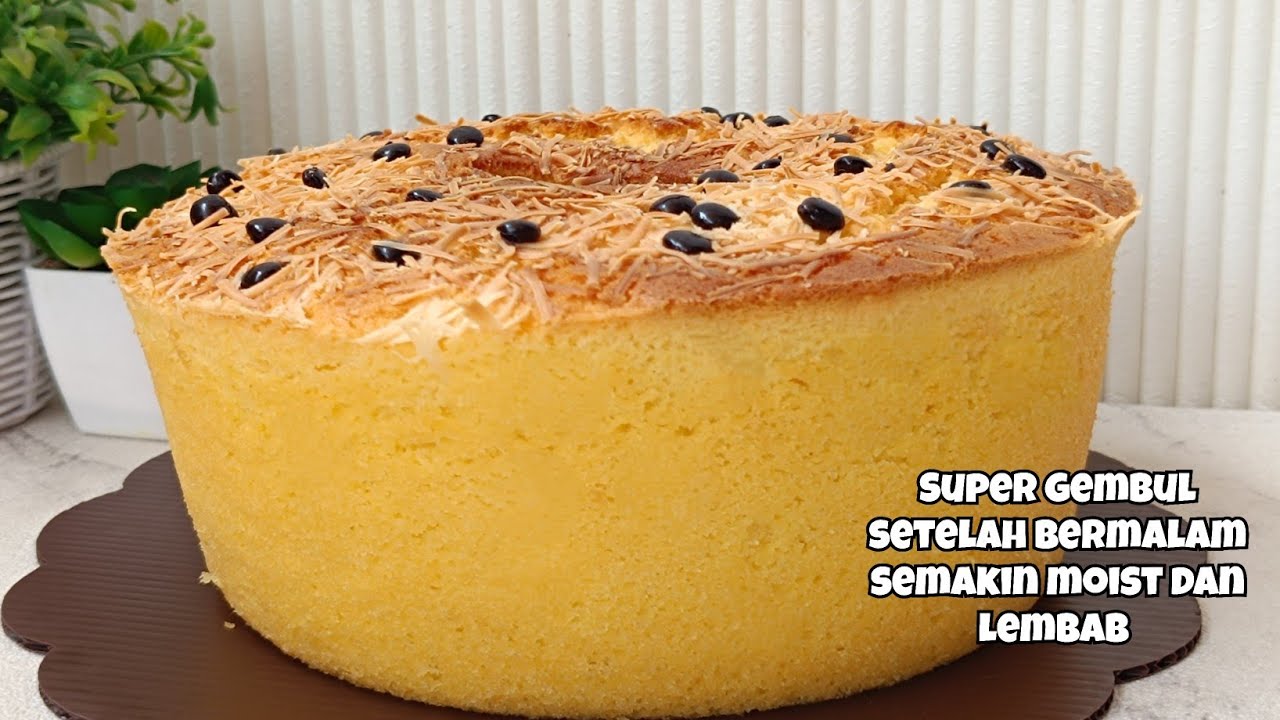 RESEP BOLU TAPE KEJU TERENAK YANG PERNAH AKU BUAT SEMAKIN BERMALAM SEMAKIN MOIST DAN LEMBAB