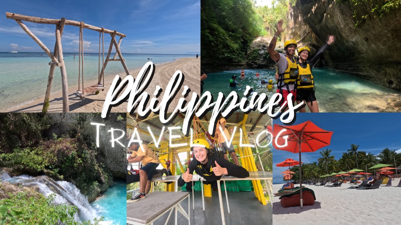 A Month In The Philippines!! Travel Vlog- Canyoneering, beach hopping, gorgeous sunsets