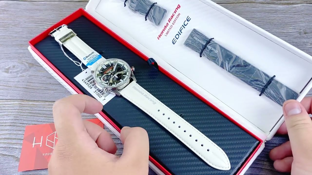 REVIEW EDIFICE ECB-S100HR-1A LIMITED EDITION /Đặt mua liên hệ: 0785.38.5555