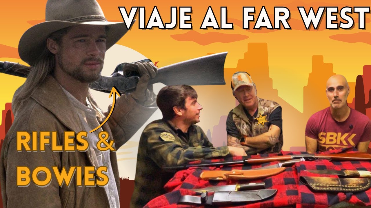 Rifles y Cuchillos bowie de Pel&iacute;cula 🎬 | Safari Master en el Far West