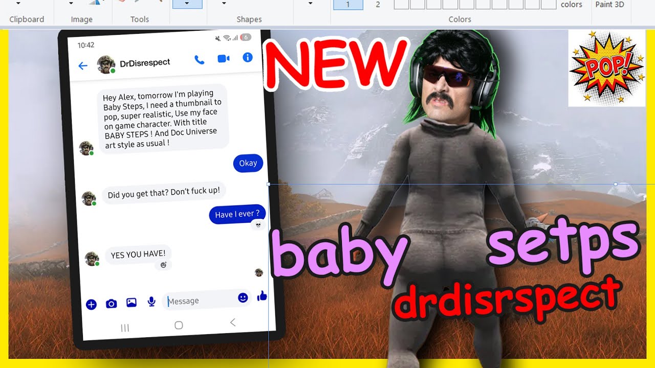 DR DISRESPECT - BABY STEPS - PART 1 - WHAT THE HELL IS THIS GAME?