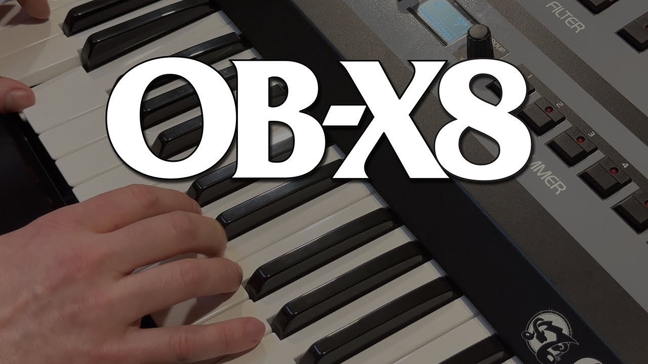 Oberheim OBX8 Custom Patches - NO FX - Just Pure Unadulterated Analog Bliss