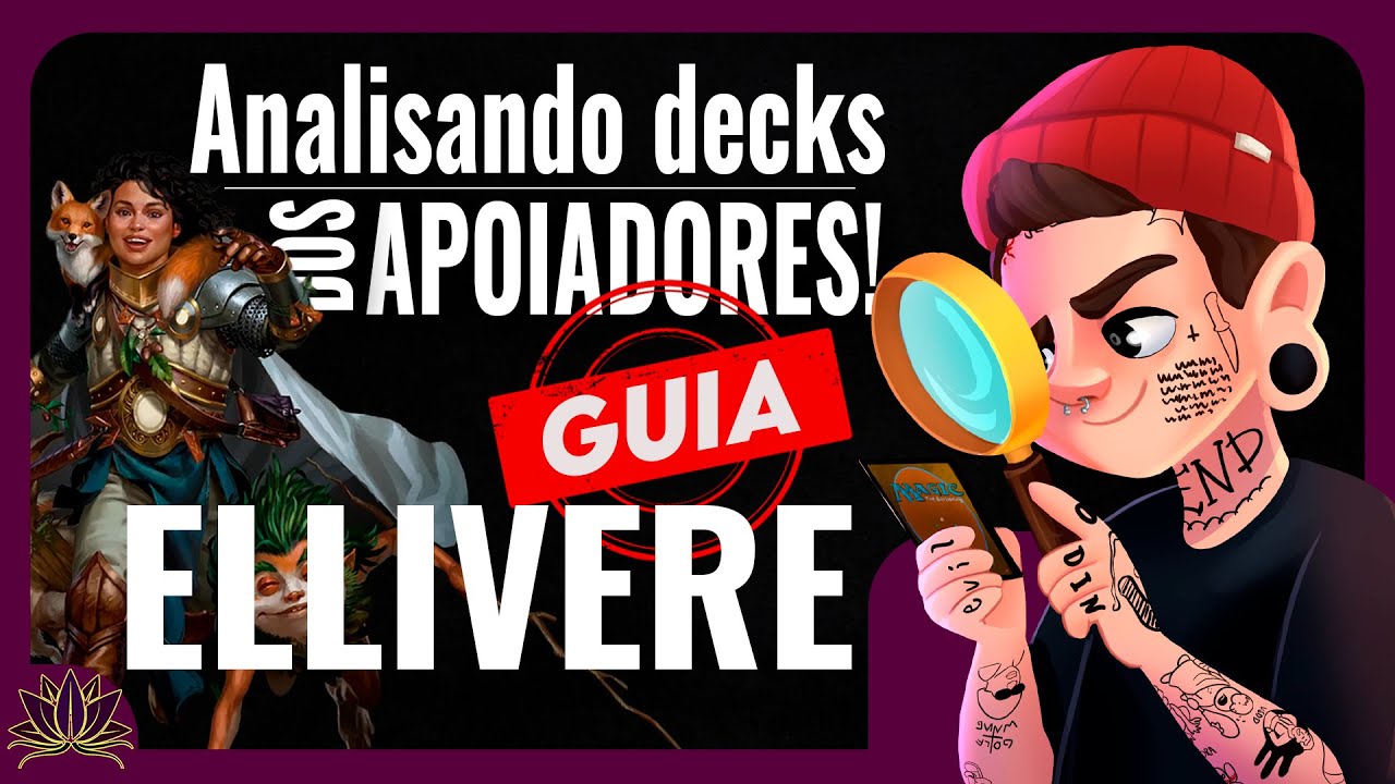 🌟 AN&Aacute;LISE DE DECKS DOS MEMBROS! ELLIVERE #CMD500 - #mtg #magicthegathering #magic #commander #edh