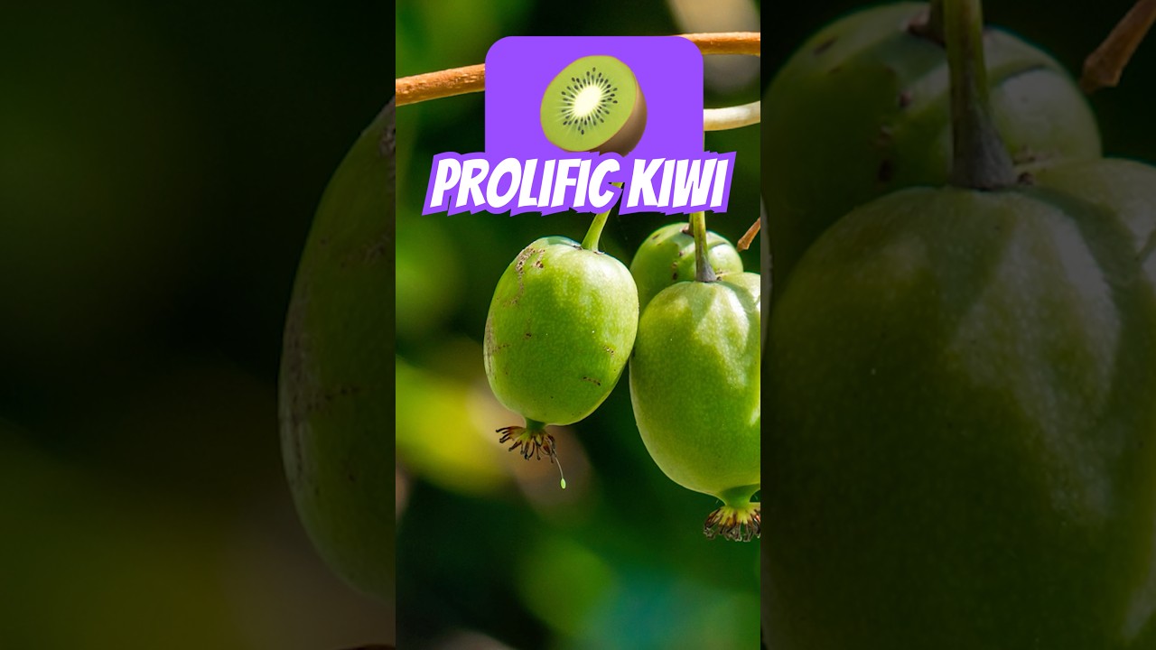 Самоопыляемые киви: Prolific против Issai #киви #выращивайсвоюеду #леснойпродукт #сад #растения