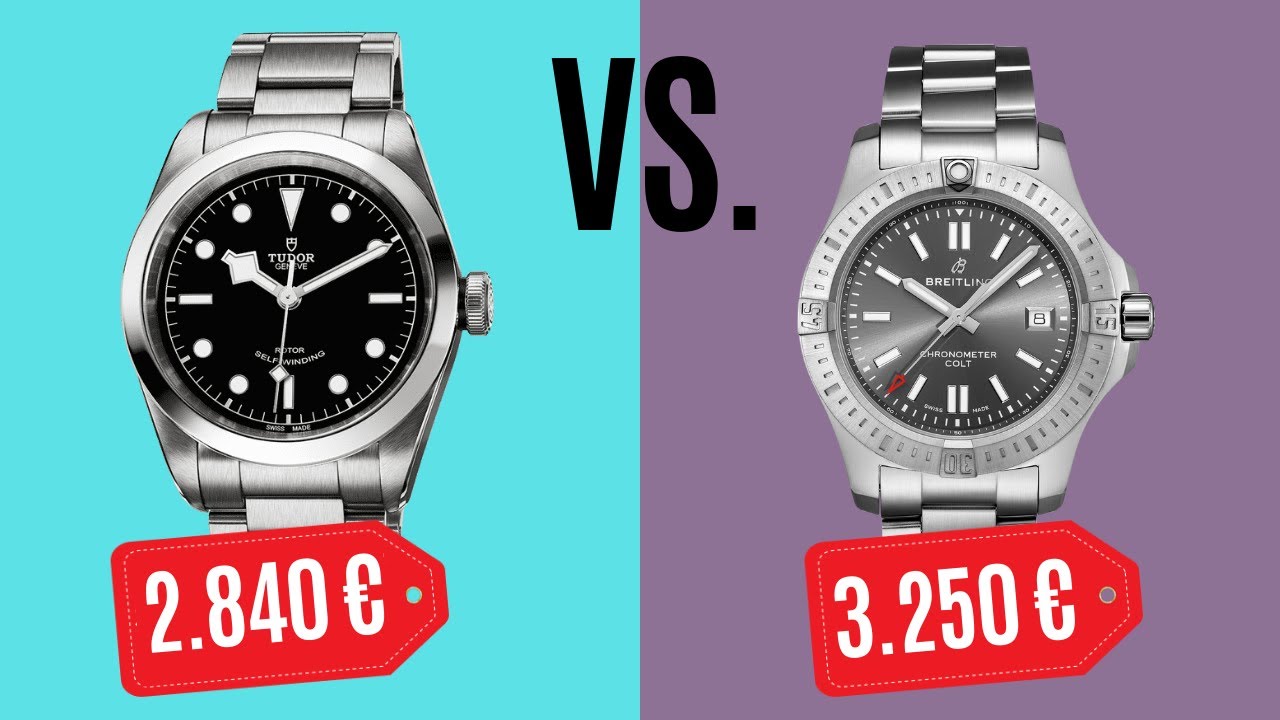 TUDOR vs. BREITLING 🥊 Ähnlich und doch so verschieden | MONTREDO REVIEW