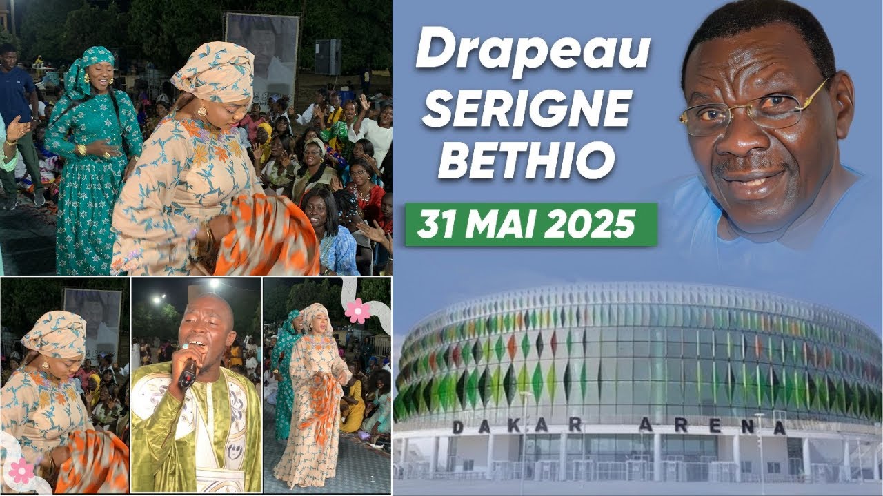 SOKHNA AIDA A DAKAR ARENA : DRAPEAU SERIGNE BETHIO BI DOU LALE SOUFF BIENTOT LE 31 MAI
