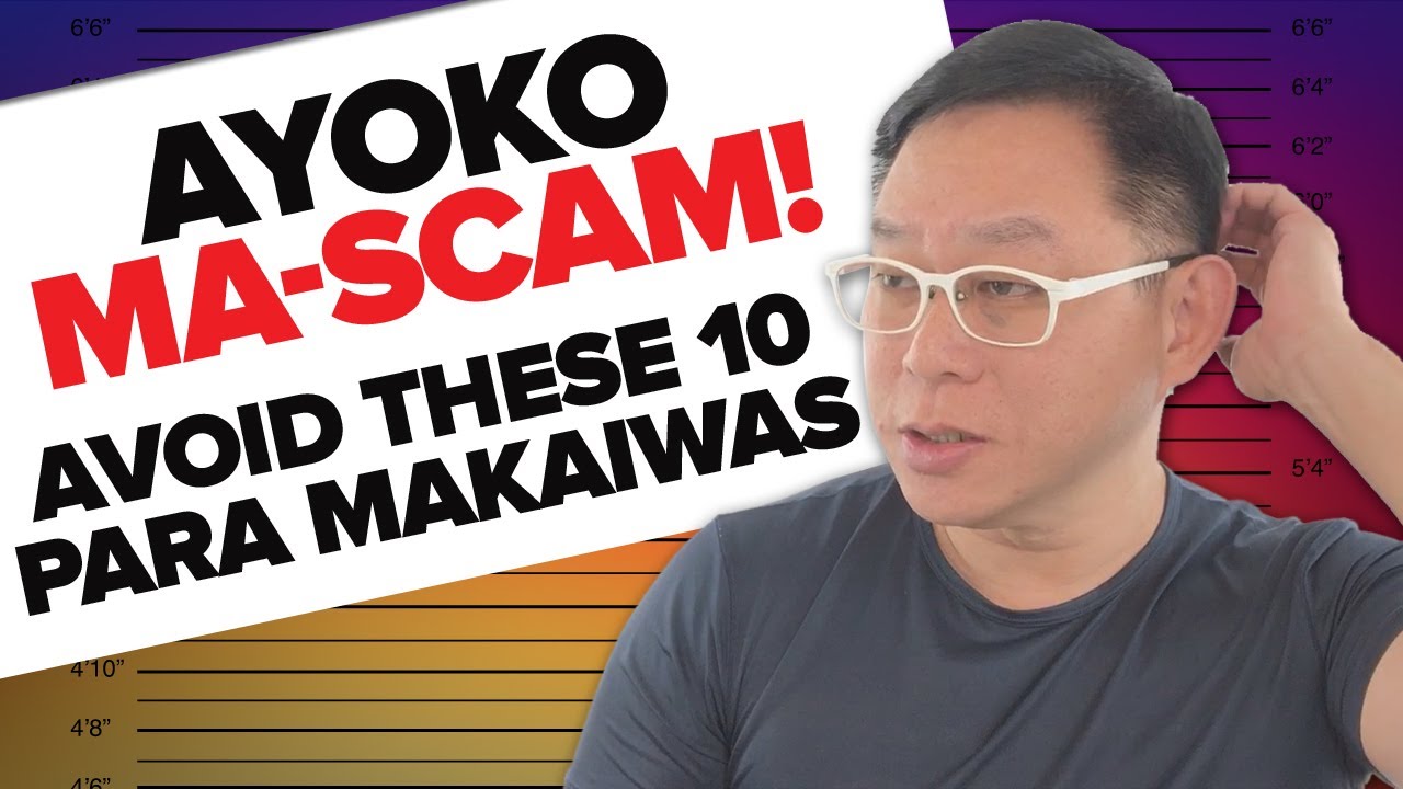 Ayoko Ma-Scam sa Investment! Avoid These 10 para Maka-iwas ka