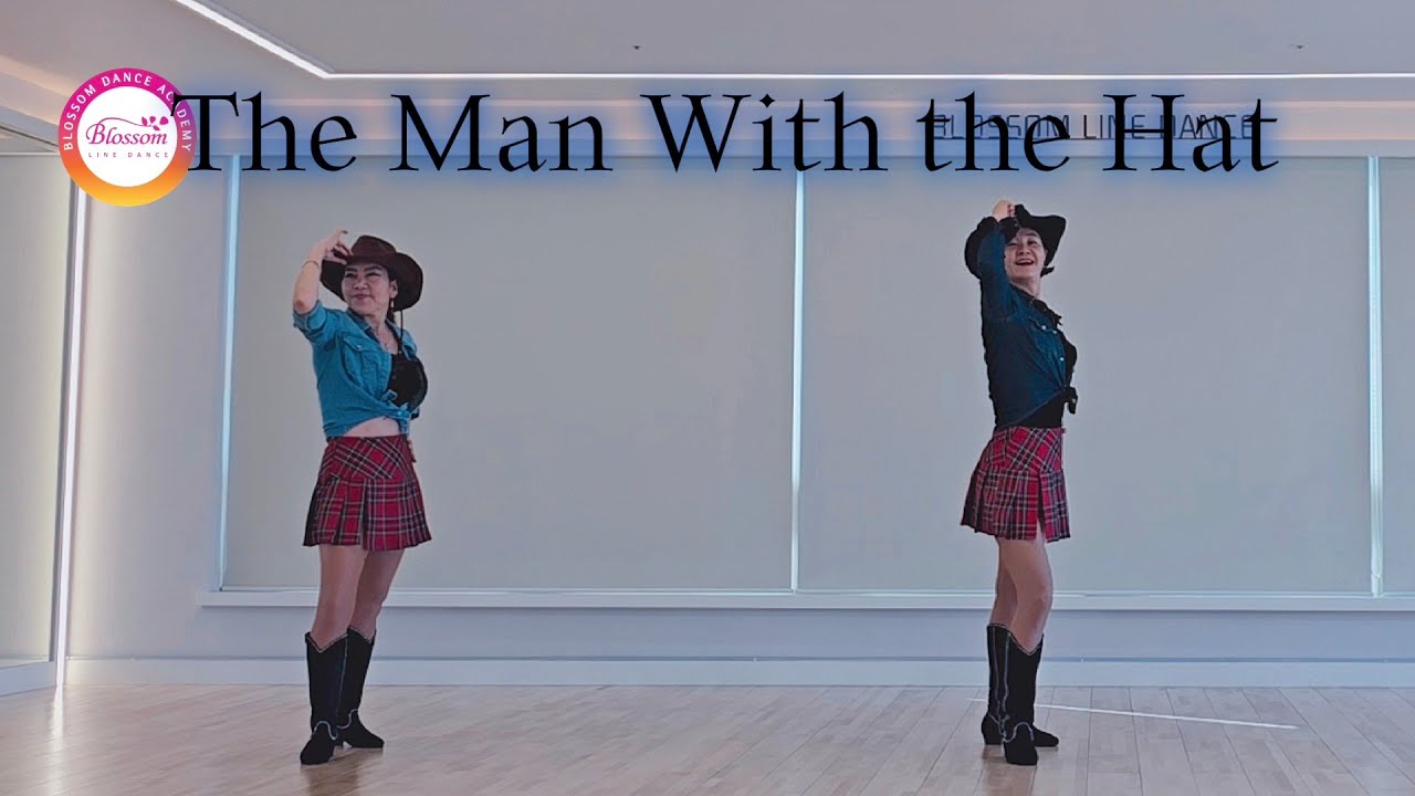 The Man With the Hat Line dance/Absolute Beginner/Gary O'Reilly (IRE) #블라썸지소희강사