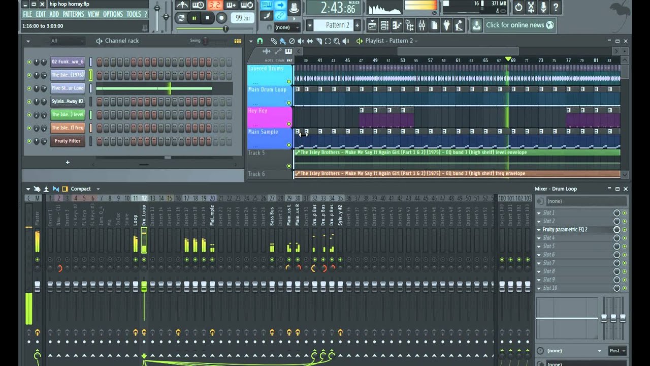Hip Hop Hooray Instrumental Remake Plus FLP
