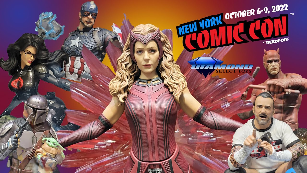 Star Wars, Marvel, Sonic the Hedgehog, AEW & More at Diamond Select - NYCC 2022