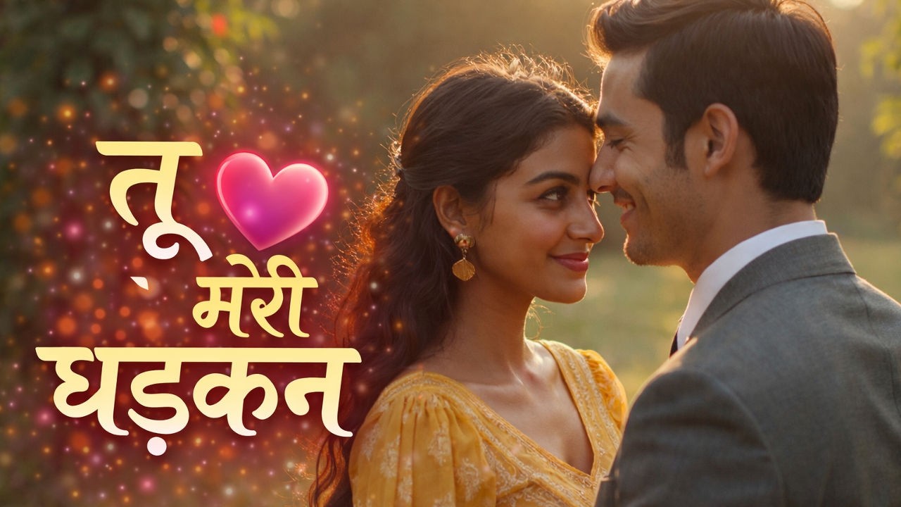 Tu Meri Dhadkan 💖| New Hindi Love Song | Heart Touching Romantic Melody 2026 |  तू मेरी धड़कन ❤️