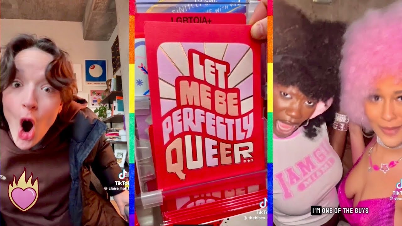 queer tiktoks for when you feel like a fem queen 💅🌈✨