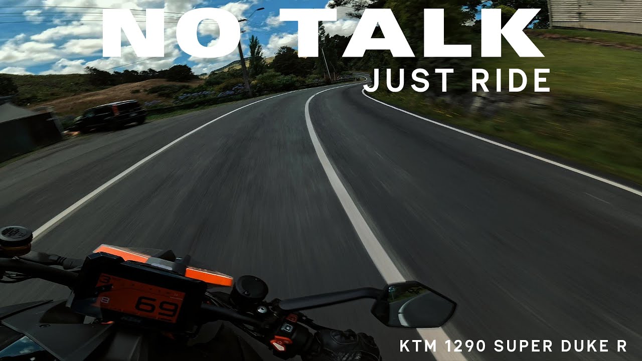 POV Super Duke R Ride | Twisty Back Roads | 4K