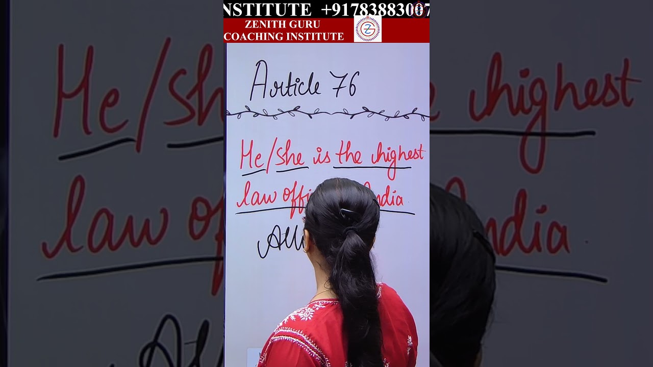 Article 76 of indian constitution