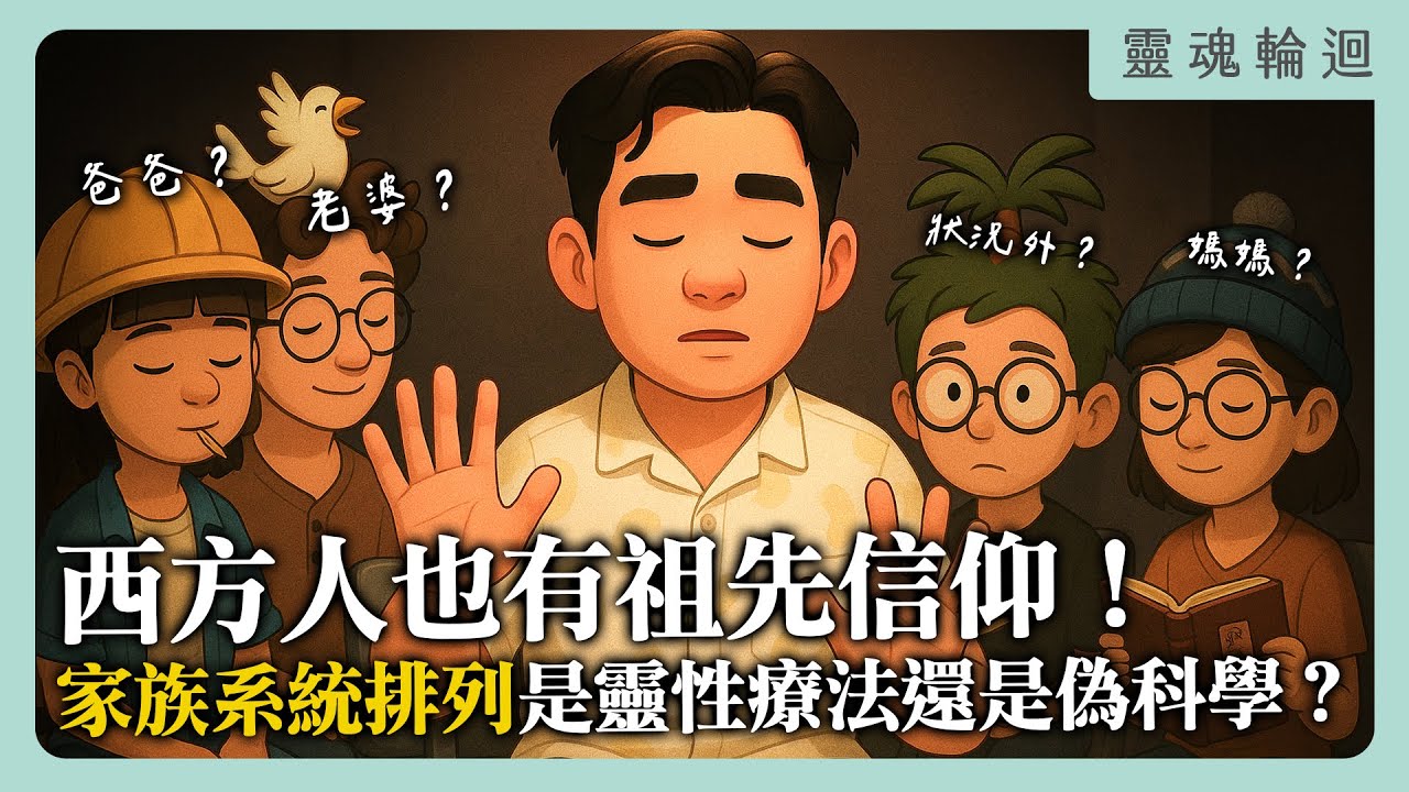 西方人也有祖先信仰！家族系統排列是靈性療法還是偽科學？家裡狀況頻頻是因為祖先不高興嗎？｜靈魂輪迴系列