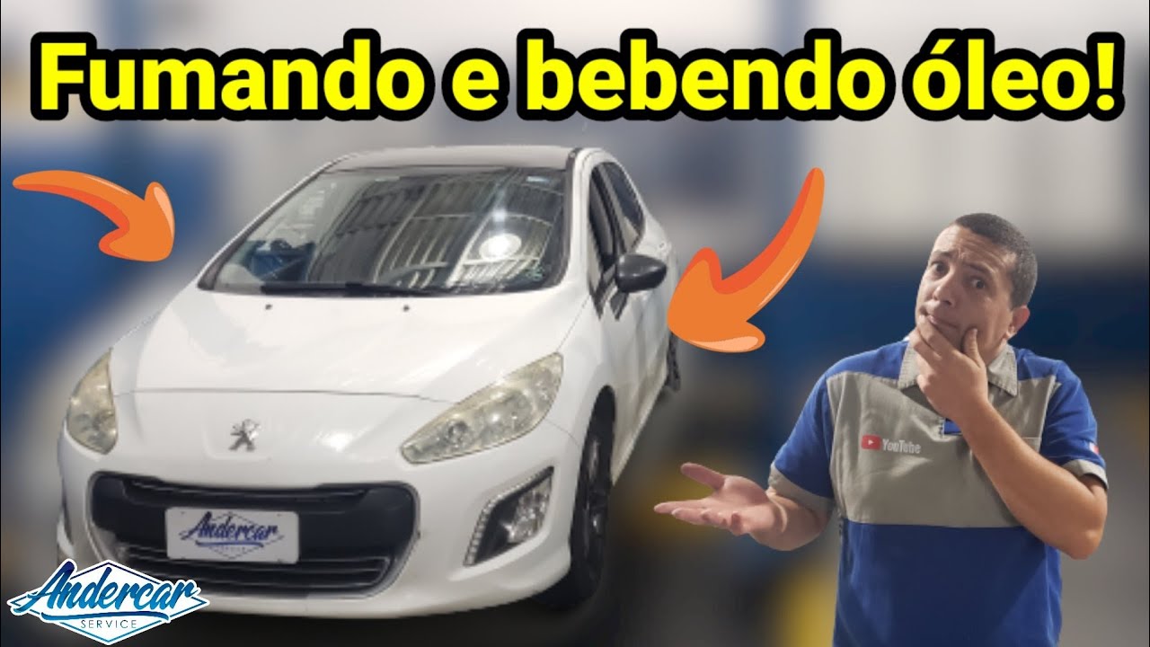 Fumando, bebendo óleo!  308 Vida loca! #thp #Citroën #stellantis #Peugeot #oficinamecanica