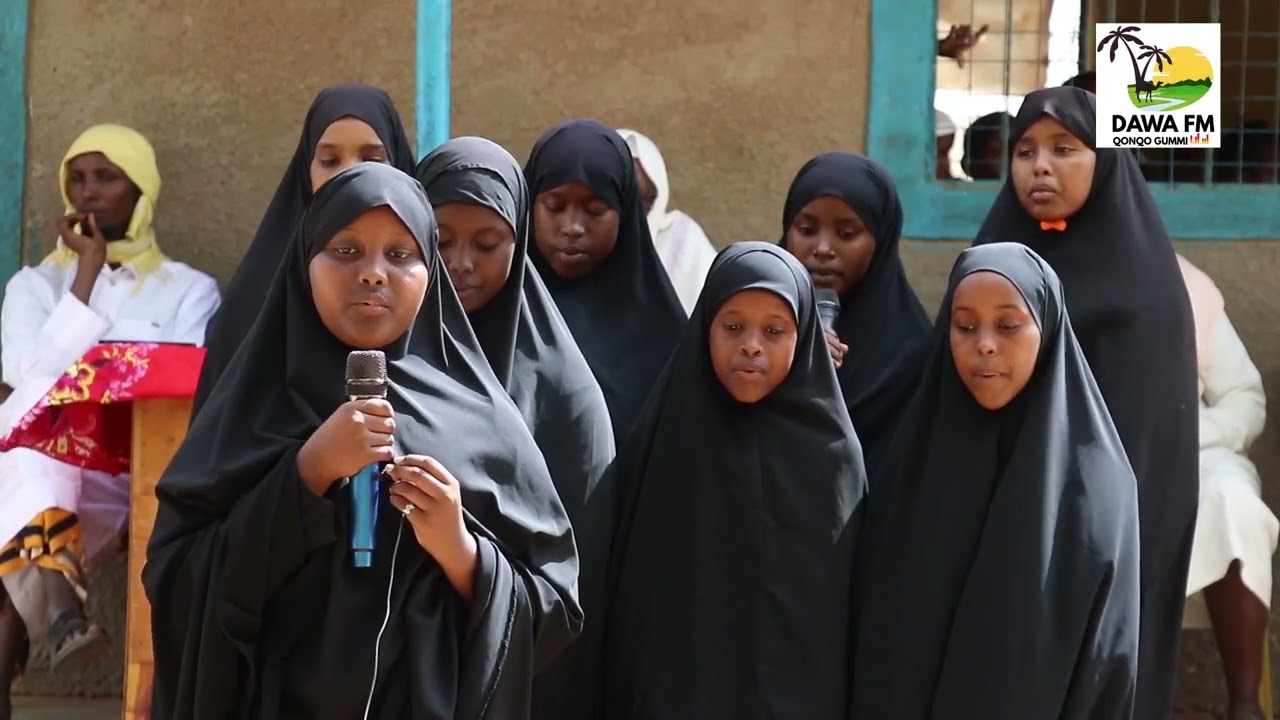 Bandhiga Ardayda Madarsada Al-manar ee Magaalada Mandera.