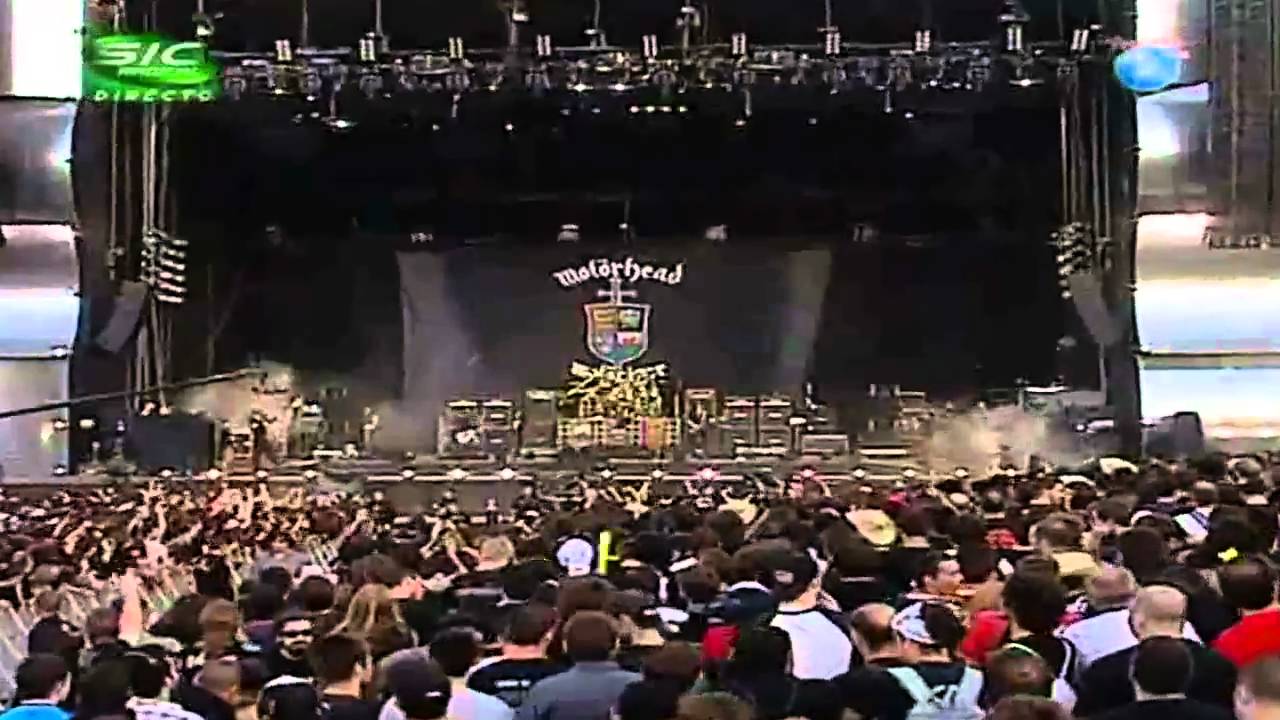 Motörhead   Rock Out LIVE @ Rock in Rio  Lisboa 2010