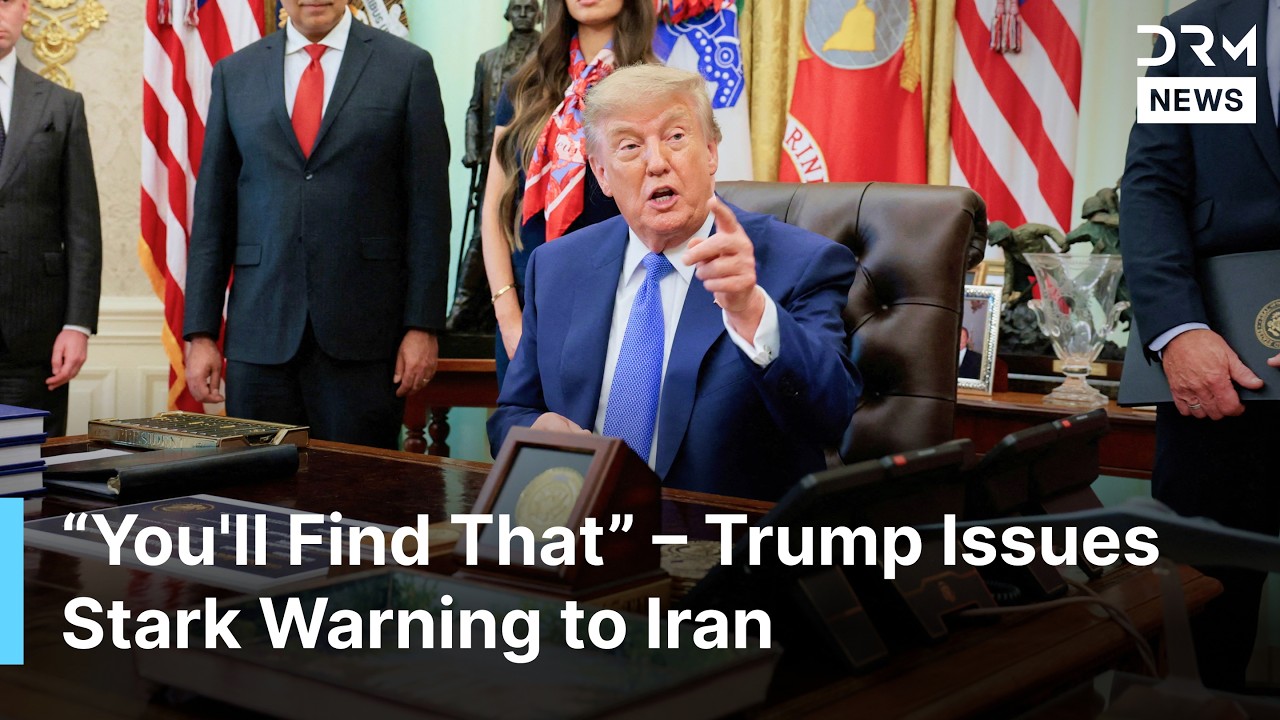 Trump Takes Reporters&rsquo; Questions as Iran Demands Compensation for War Damage | AC1N
