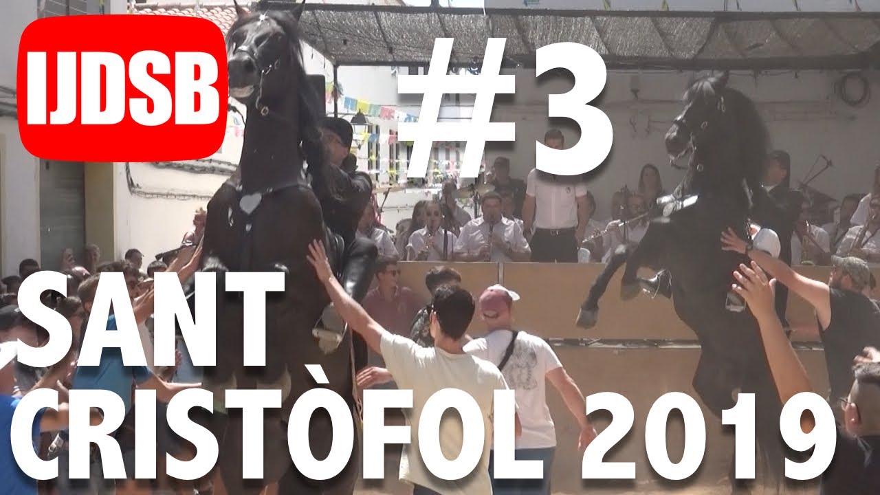Jaleo 🟡 Es Dia de Sant CRISTÒFOL 2019 🌴 Es MIGJORN GRAN 🐴 Festes de MENORCA